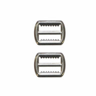 Vest Buckles - 19mm (3/4″) - Silver - 2 pcs