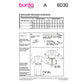 Dress/Blouse Sewing Pattern - Burda Style 6030