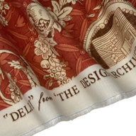 Printed Cotton Canvas - Delphi from ‘The Design Archives’