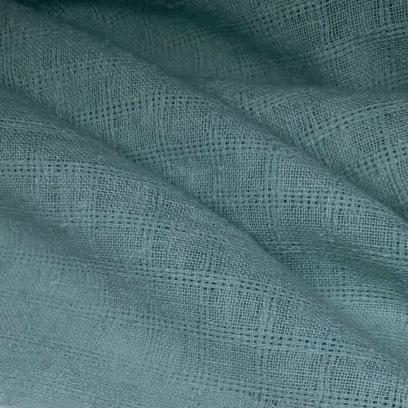 Plaid Cotton Gauze - Mint