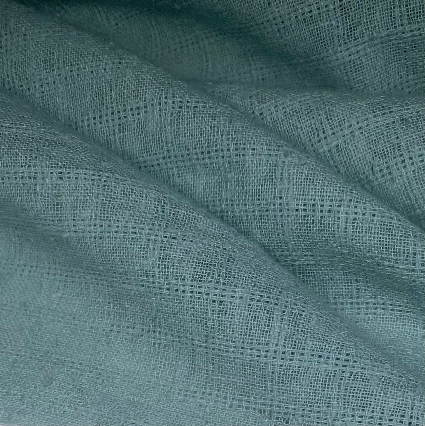 Plaid Cotton Gauze - Mint