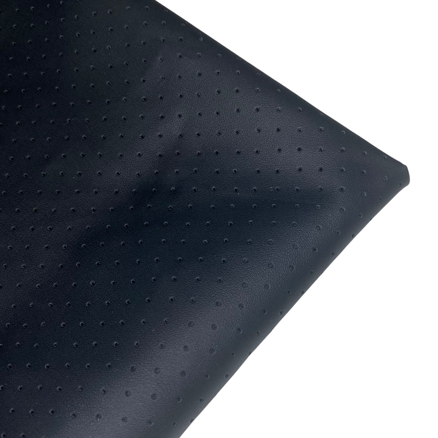 Perforated Stretch Vinyl - Black