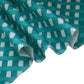 Printed Cotton Canvas - Teal/White