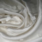 Flower Silk Charmeuse - White