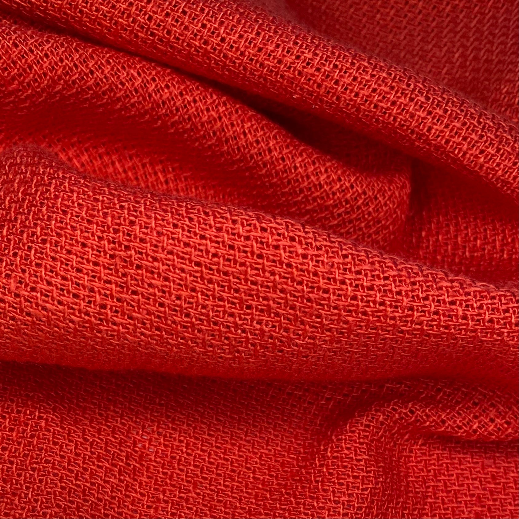 Woven Cotton - Orange