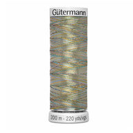 Dekor Variegated Metallic Thread - 200m - Melody