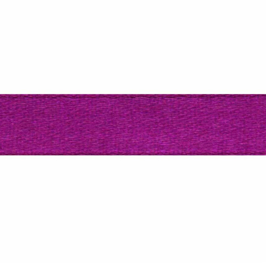 Double Sided Satin Ribbon - 6mm x 4m - Purple