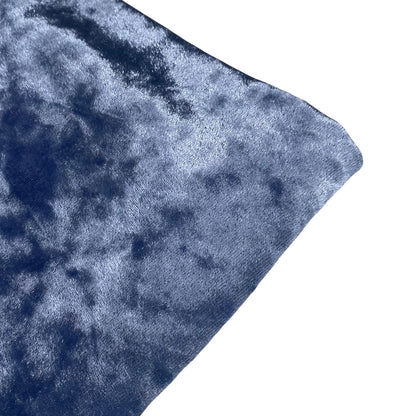 Crushed Stretch Velvet - Blue