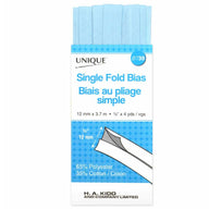 Single Fold Bias Tape - 12mm x 3.7m