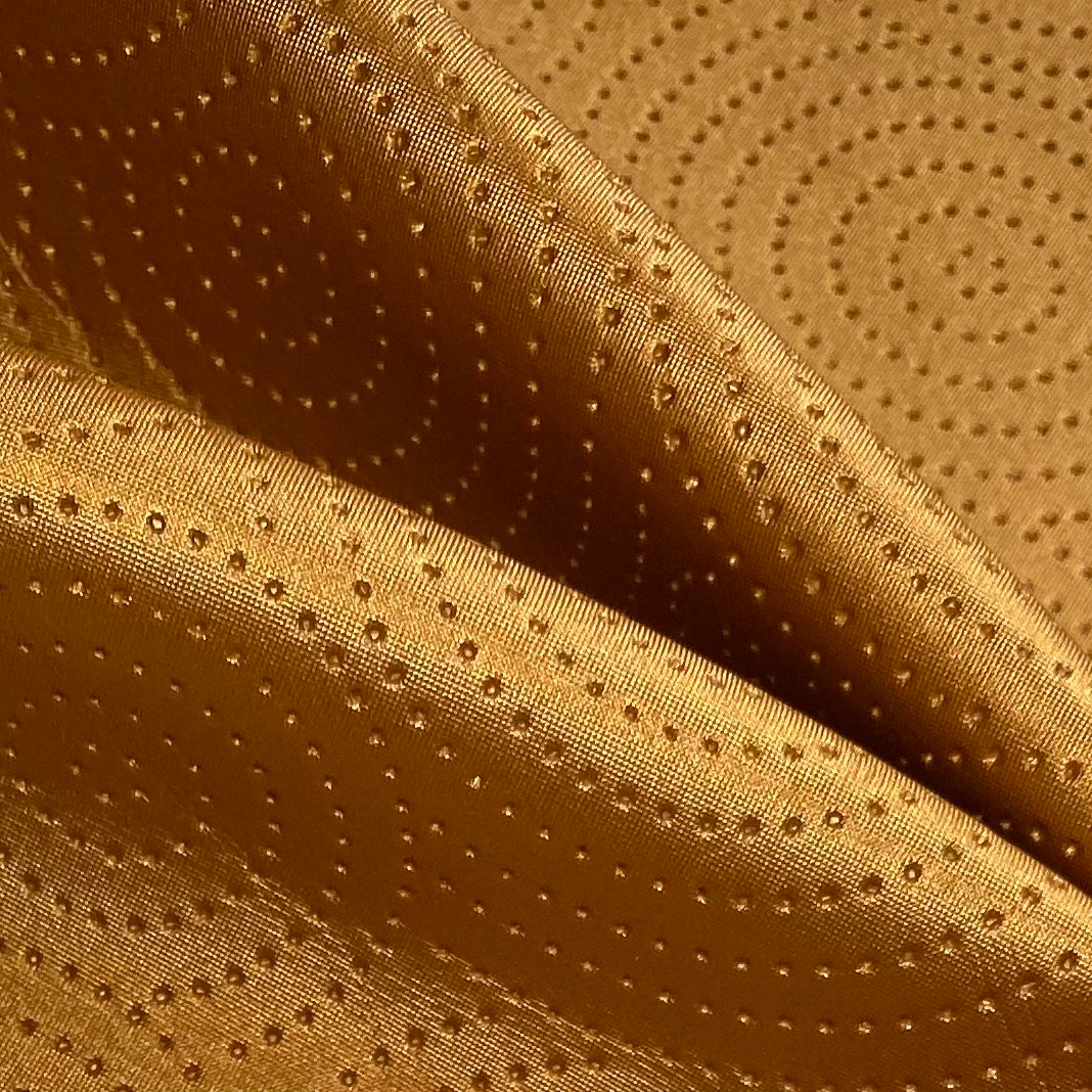 Perforated Look Vinyl - Golden