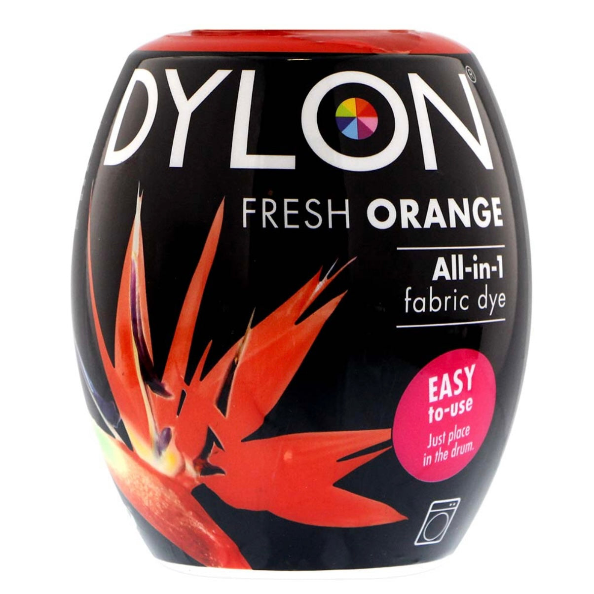Dylon Fresh Orange Washing Machine Fabric Dye Pod 350g