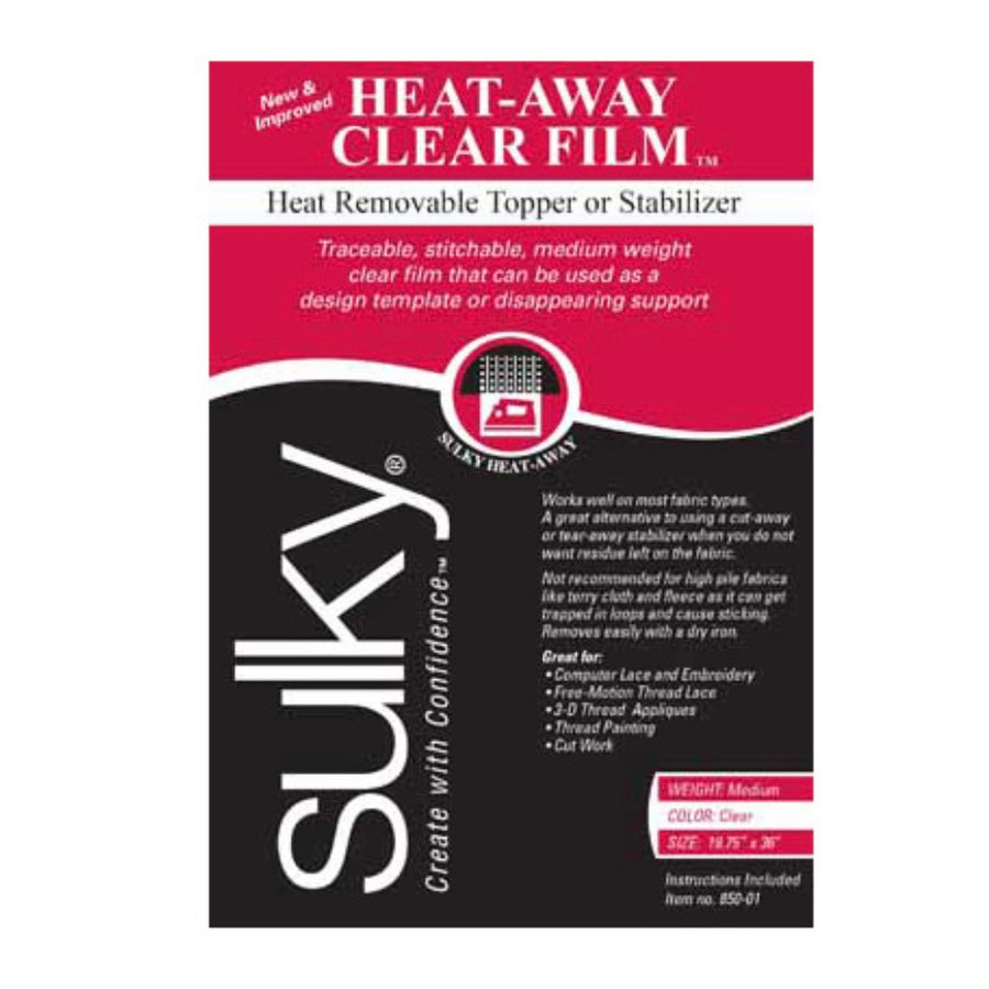 Heat-Away - Clear - 50 x 91cm pkg