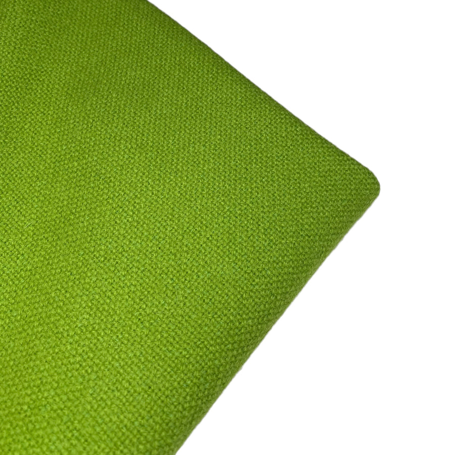 Wool Coating - Remnant - Lime