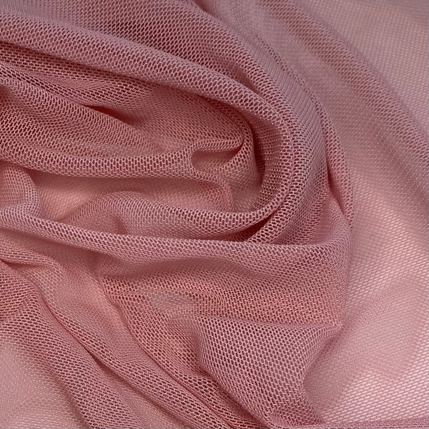 Stretch Mesh - Power Mesh - Dusty Pink
