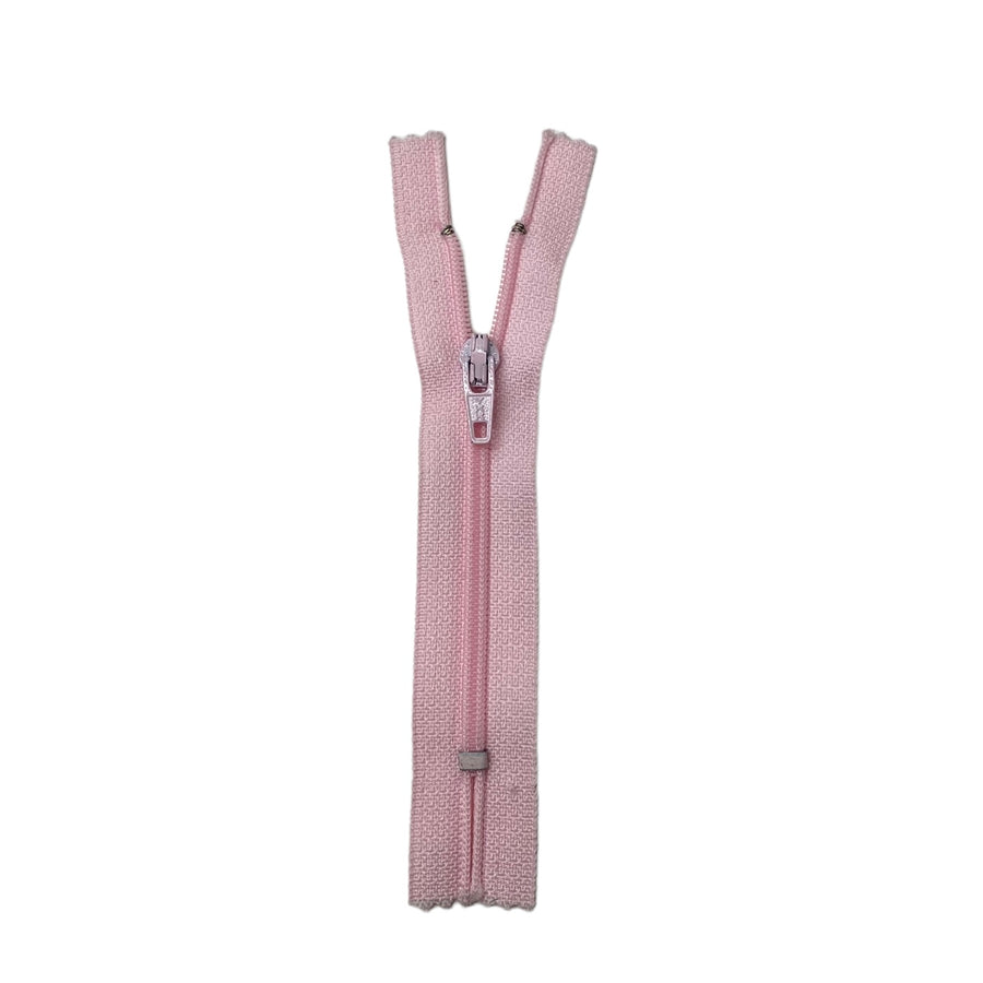 Regular Coil Zipper - YKK - 4” - Pink