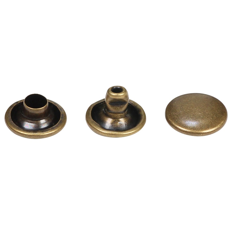 Double Cap Rivets - 8mm x 4mm