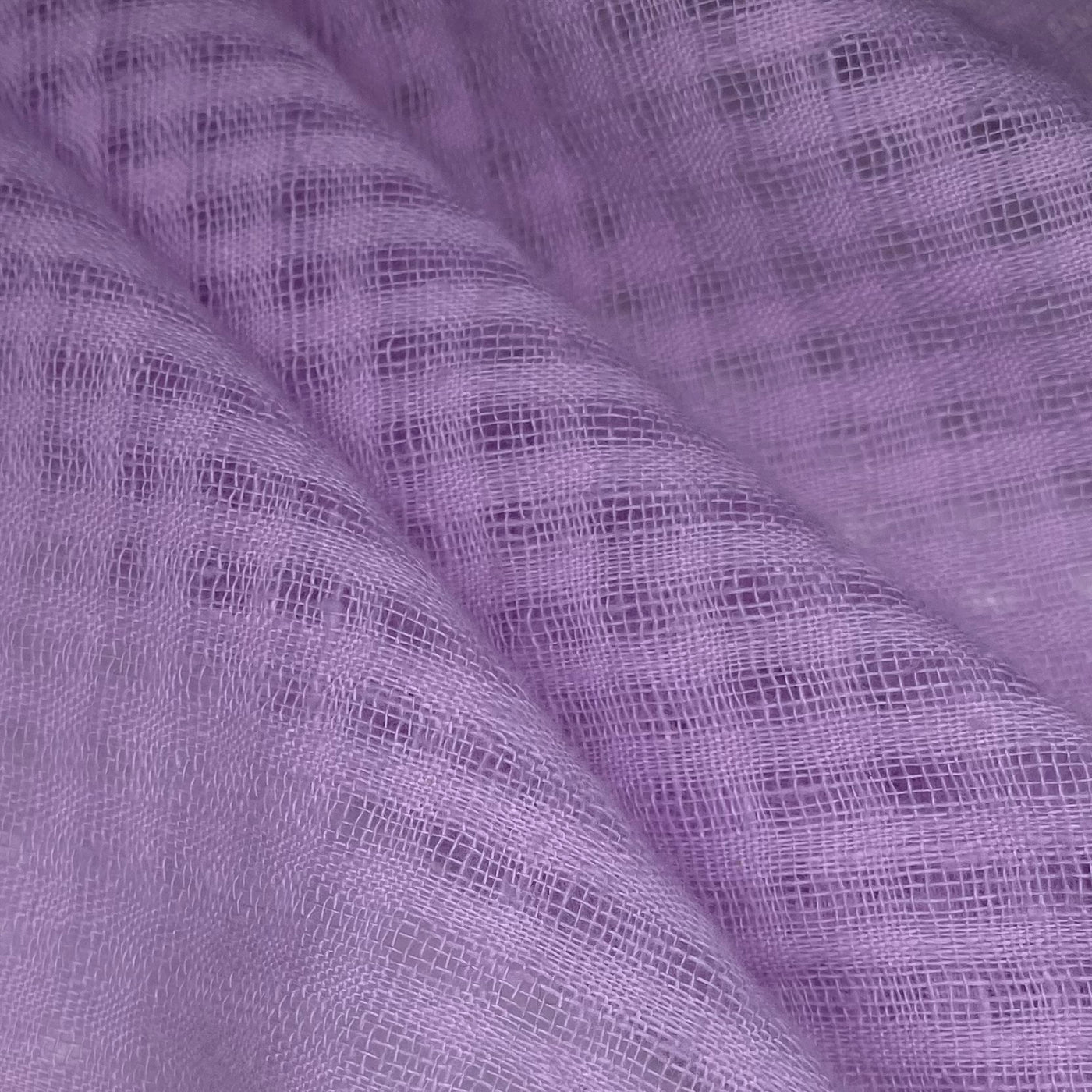 Plaid Cotton Gauze - Purple