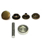 Heavy Duty Snaps with Tool - 15mm (5/8″) - 8 sets - Gold