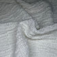 Chenille Polyester Knit - White