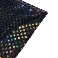 Faux Sequin Shiny Confetti Dot Knit - 44” - Green