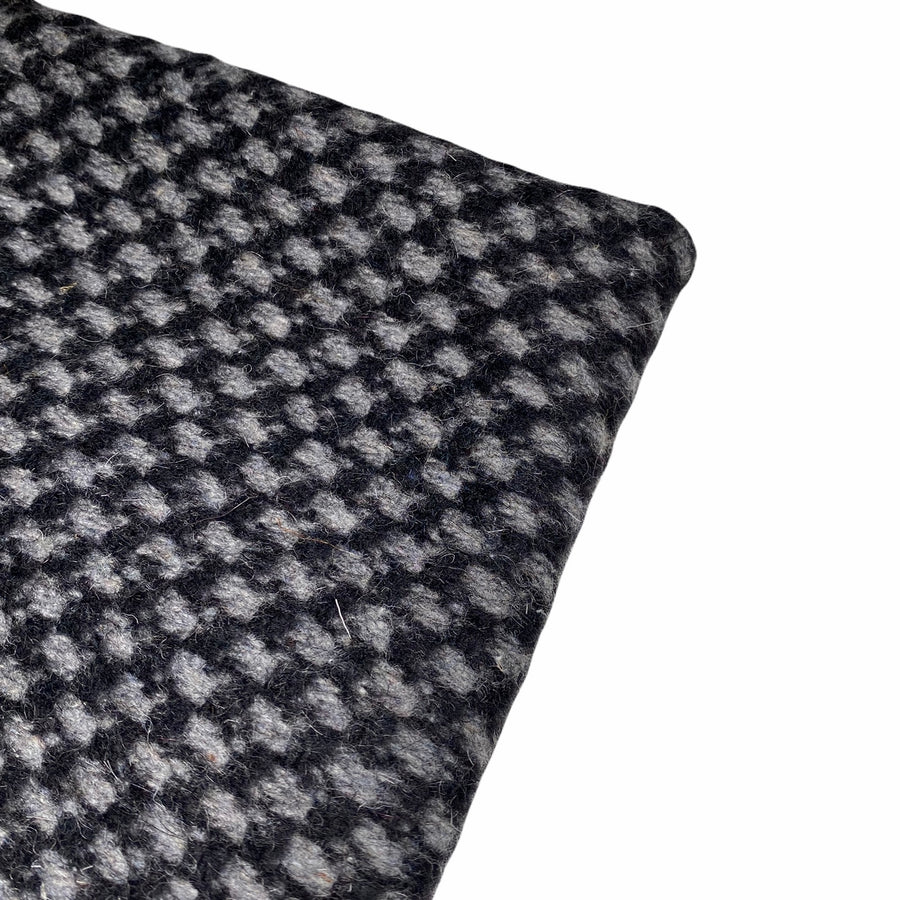 Wool Coating - Black/Grey