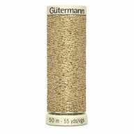 Metallic Sparkle Thread - 50m - Gold