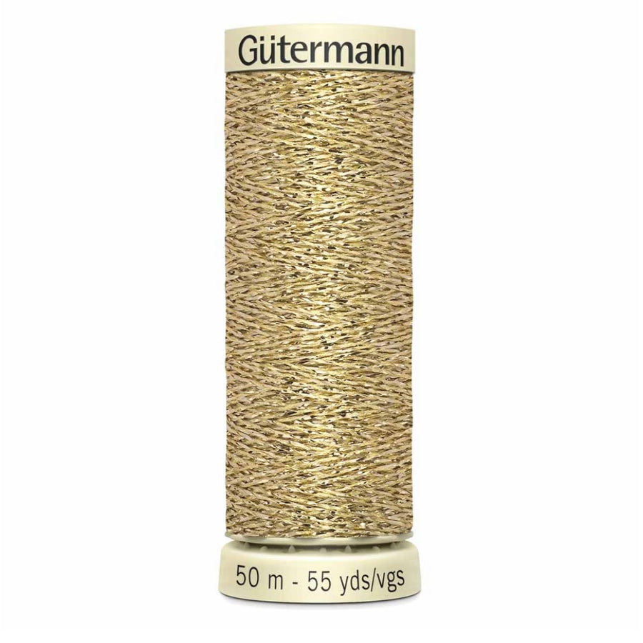 Metallic Sparkle Thread - 50m - Gold