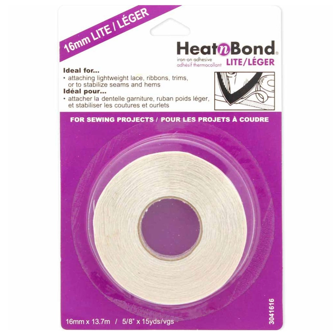 Lite Iron-On Adhesive Tape - 16mm x 13.7m