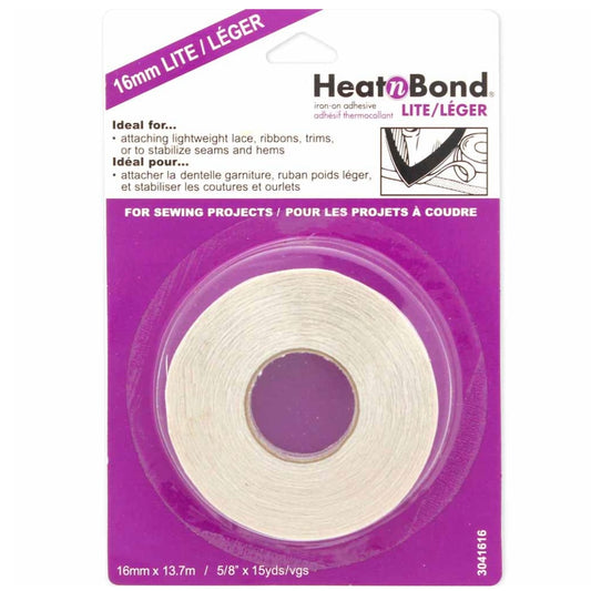 Heatnbond Soft Stretch Ultra Iron-on Adhesive Tape, 5/8 in X 10yds 