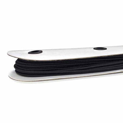 Elastic Cord - 2.4mm - By the Yard - Black