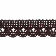 Knit Scroll - 13mm - By the Yard - Brown