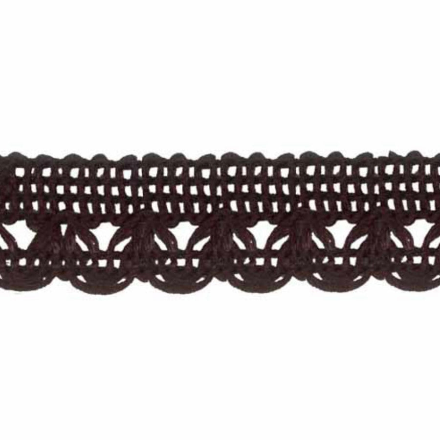 Knit Scroll - 13mm - By the Yard - Brown