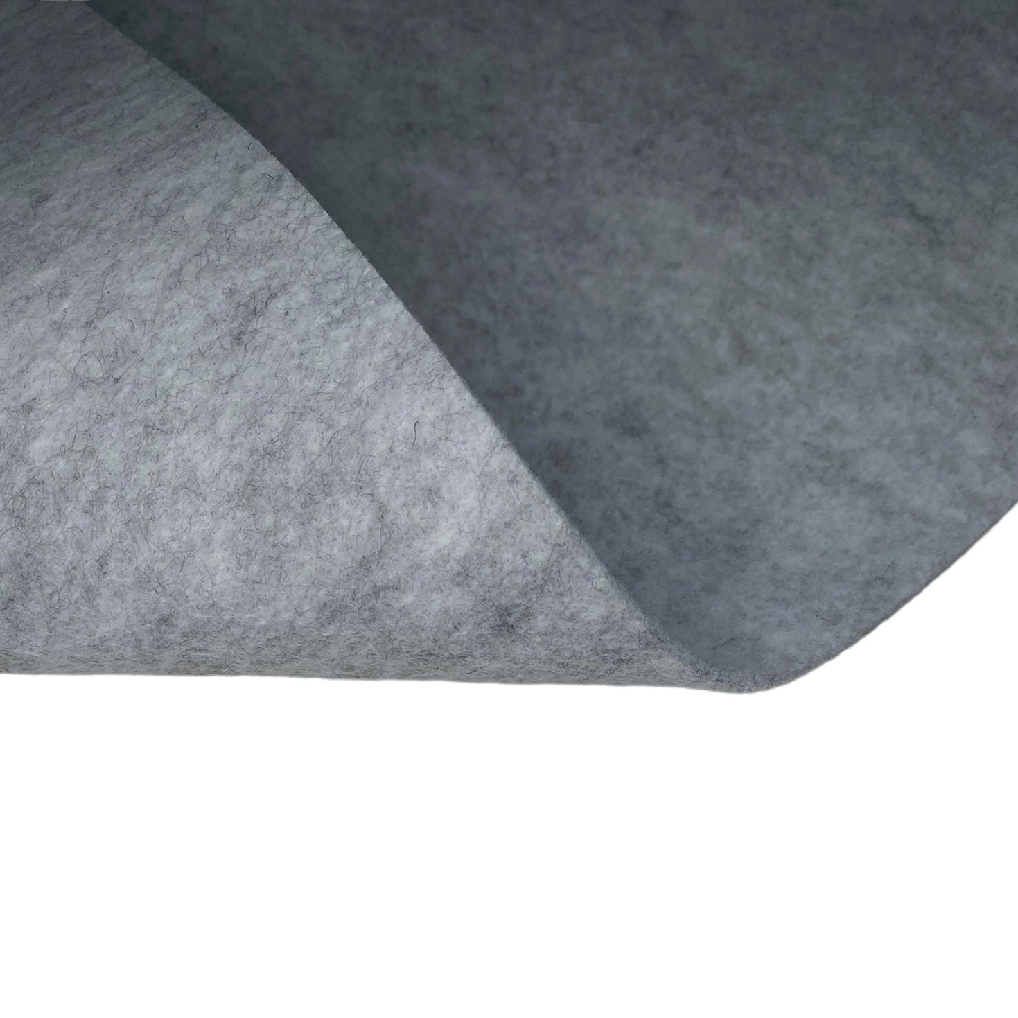 Industrial Felt - 1/8” Thick - 14oz - Light Heather Grey