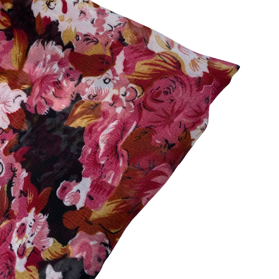 Floral Polyester Chiffon - 56”