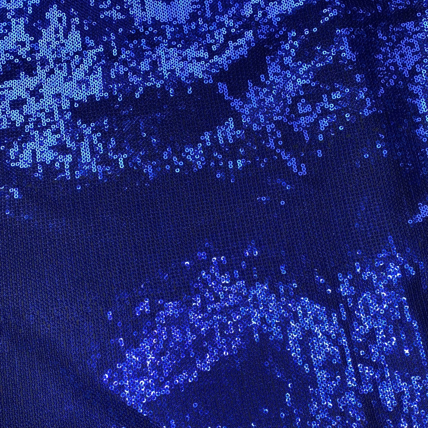 Sequin Knit - 56”- Blue/Black