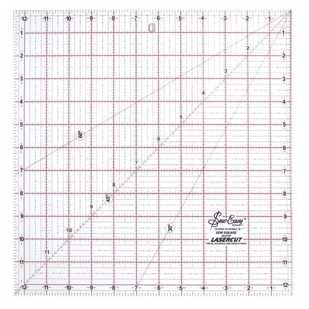 Square Ruler - 15 1/2” x 15 1/2”