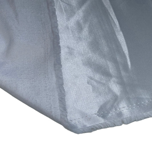 Kasha Satin Lining - White