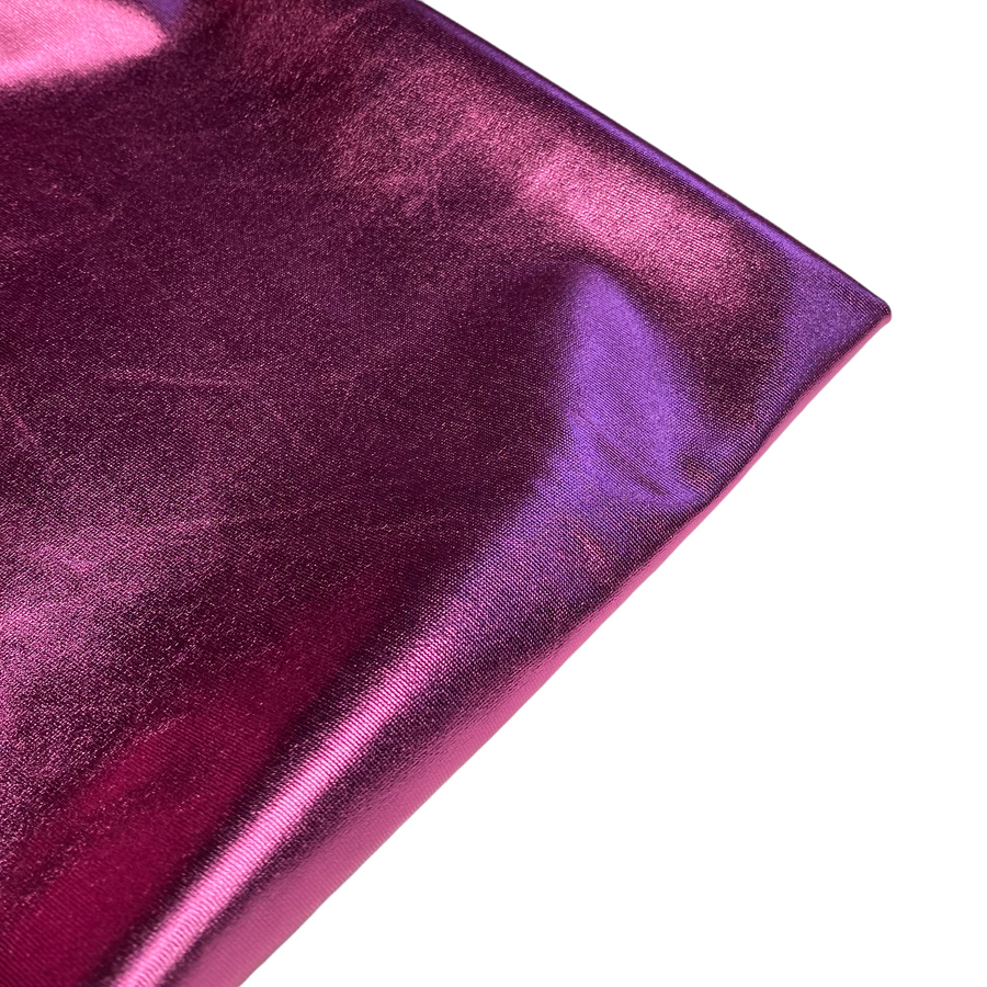 Foil Knit - Metallic Pink