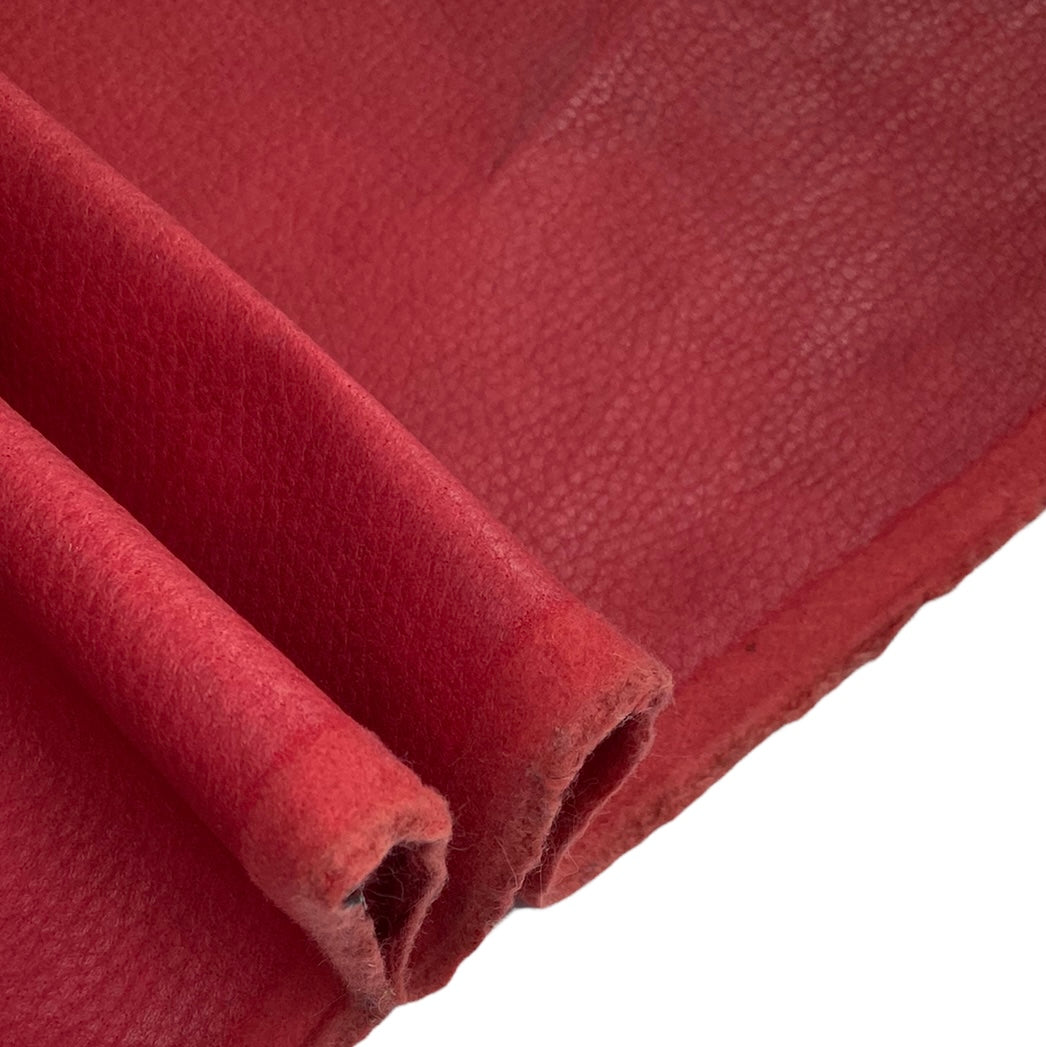 Faux Leather - Red