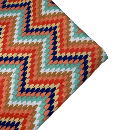 Quilting Cotton - Chevron - 44”