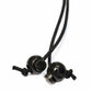 Plastic Round Cord Stops - Black - 2 pcs