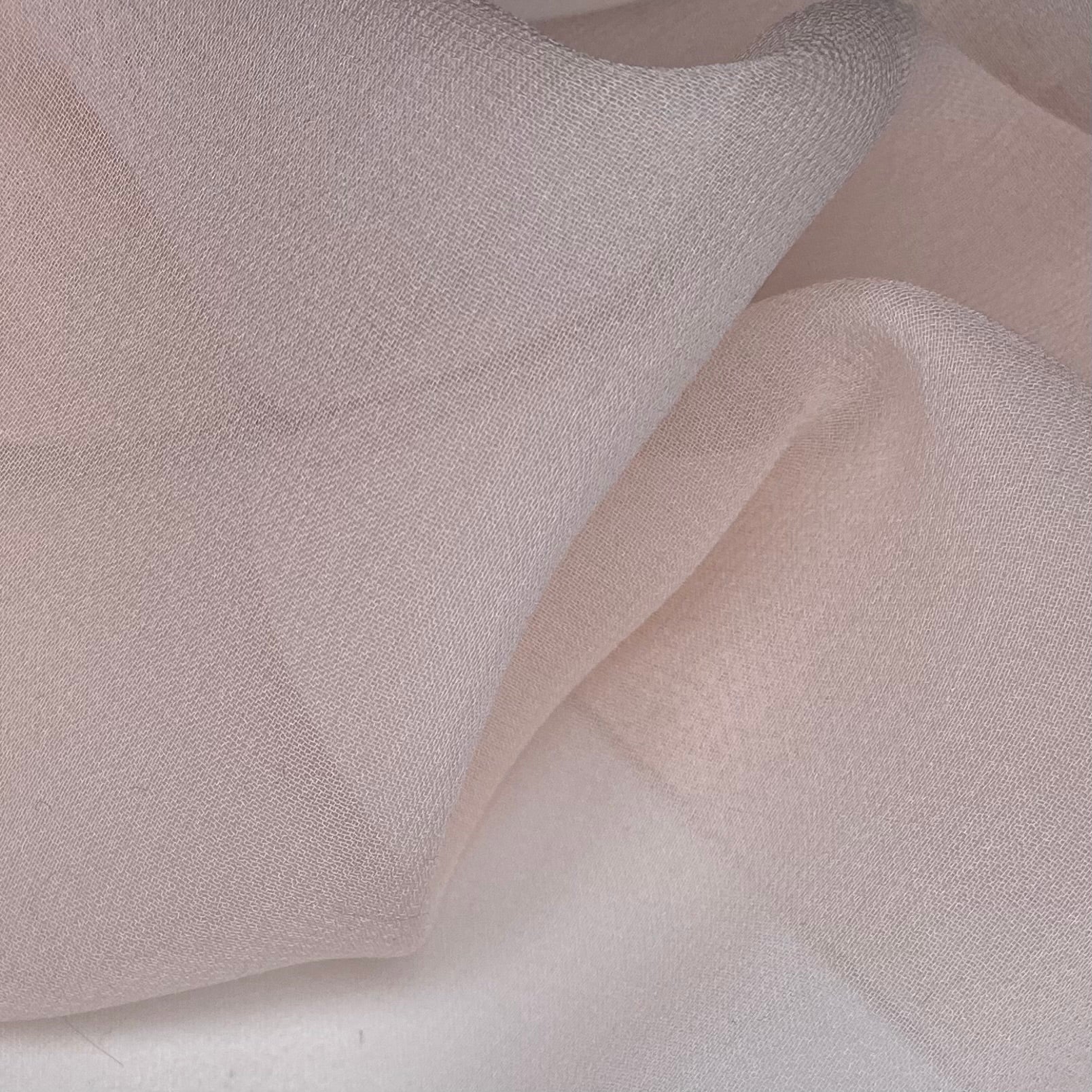 Silk Chiffon - 44” - Blush Pink