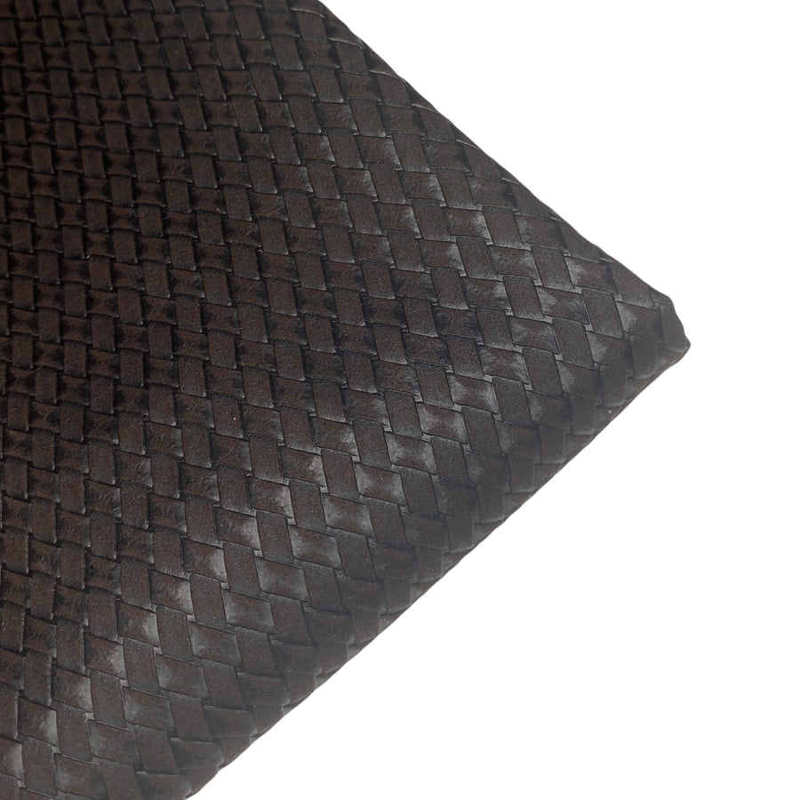 Embossed Faux Leather - Brown