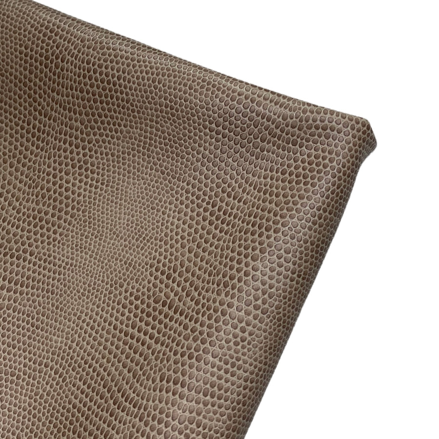 Faux Snake Vinyl - Beige