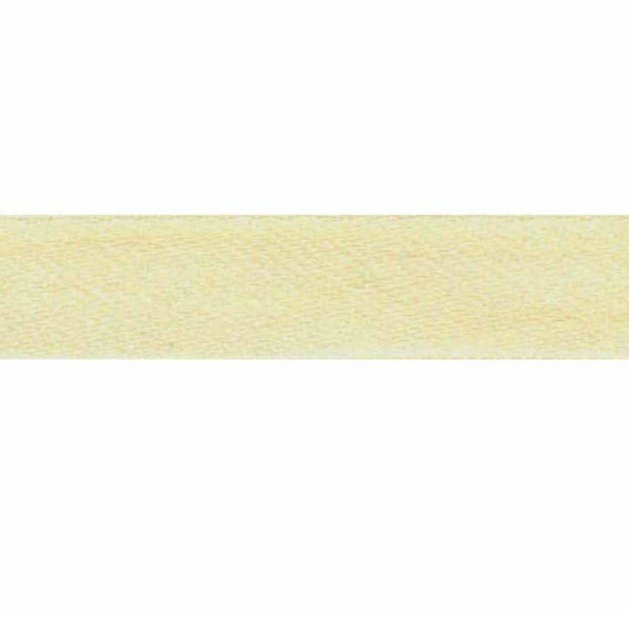 Double Sided Satin Ribbon - 6mm x 4m - White