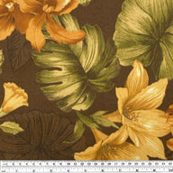 Tropical Indoor/Outdoor Upholstery - 56” - Brown
