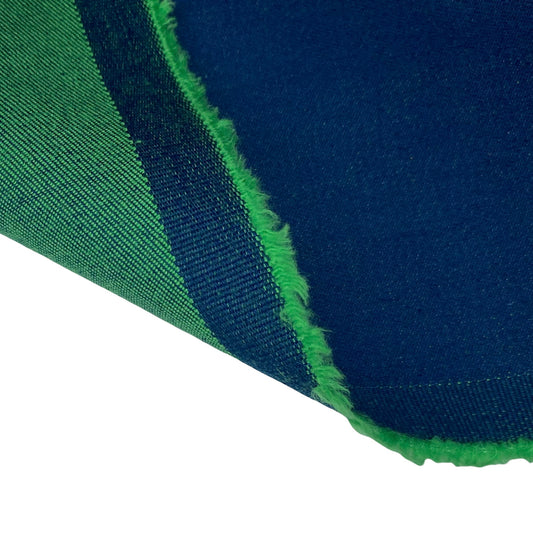 Stretch Denim - 9oz - Blue/Green