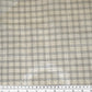 Plaid Silk Organza - 40” - Gold/Black/Blue
