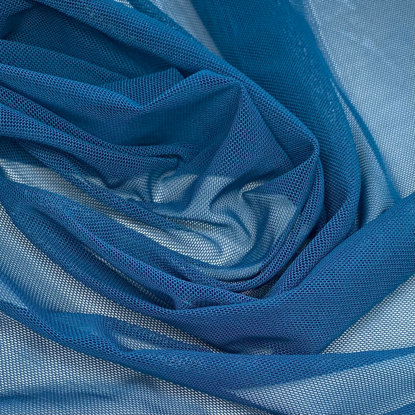 Stretch Mesh - Power Mesh - Prussian