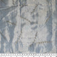 Shot Embroidered Silk Organza - 44” - Blue/Silver